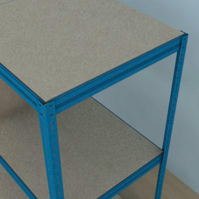 Regál Futur 900x900x600/3, modrá,350kg/3 pol.