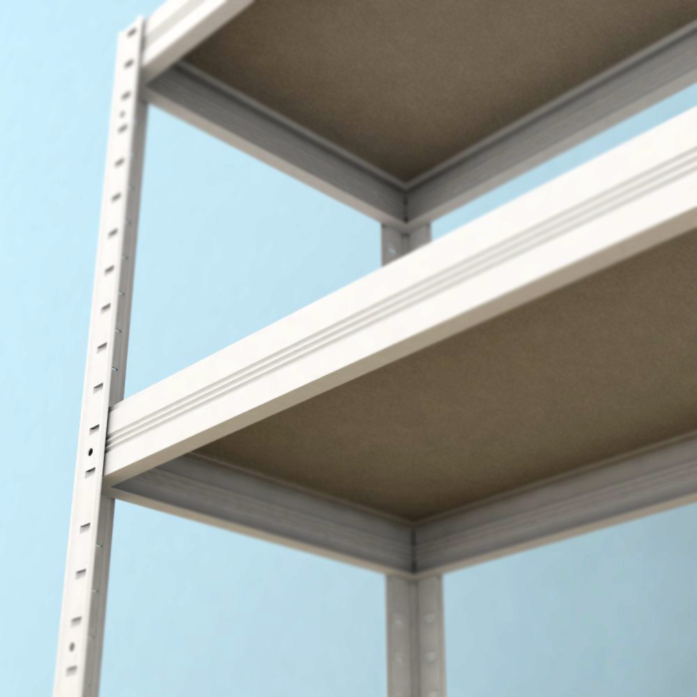 Regál Futur 2100x900x350/5, bílá, 175kg/pol.